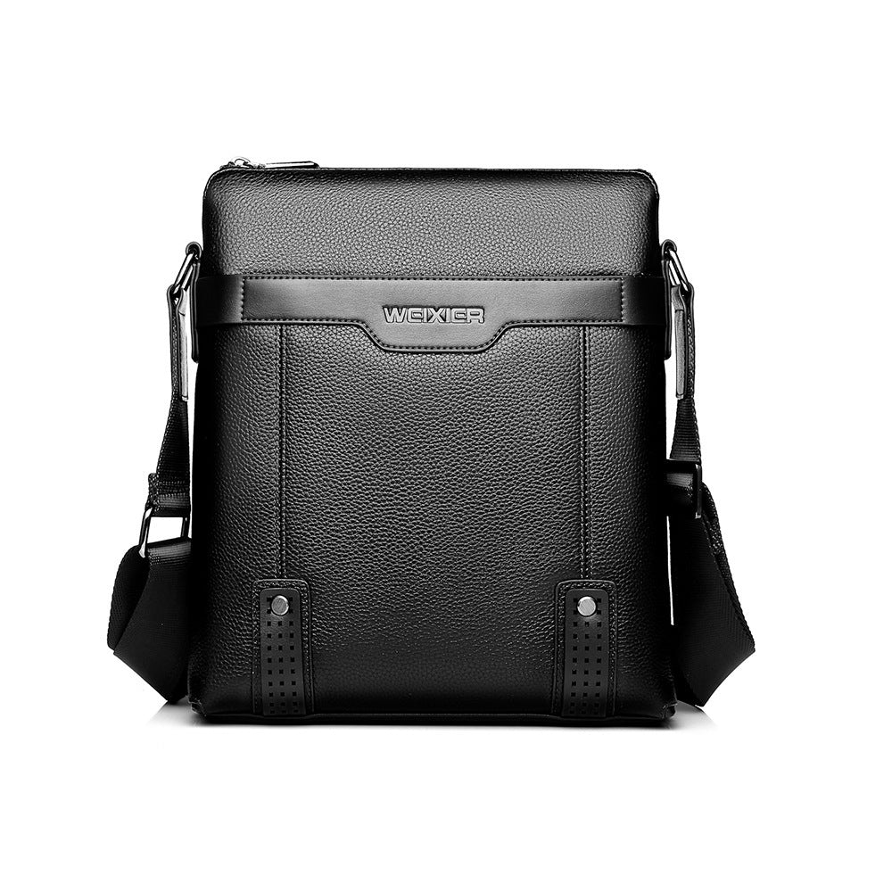 Men’s Casual PU Leather Shoulder Bag – Stylish Crossbody Backpack for Everyday Use
