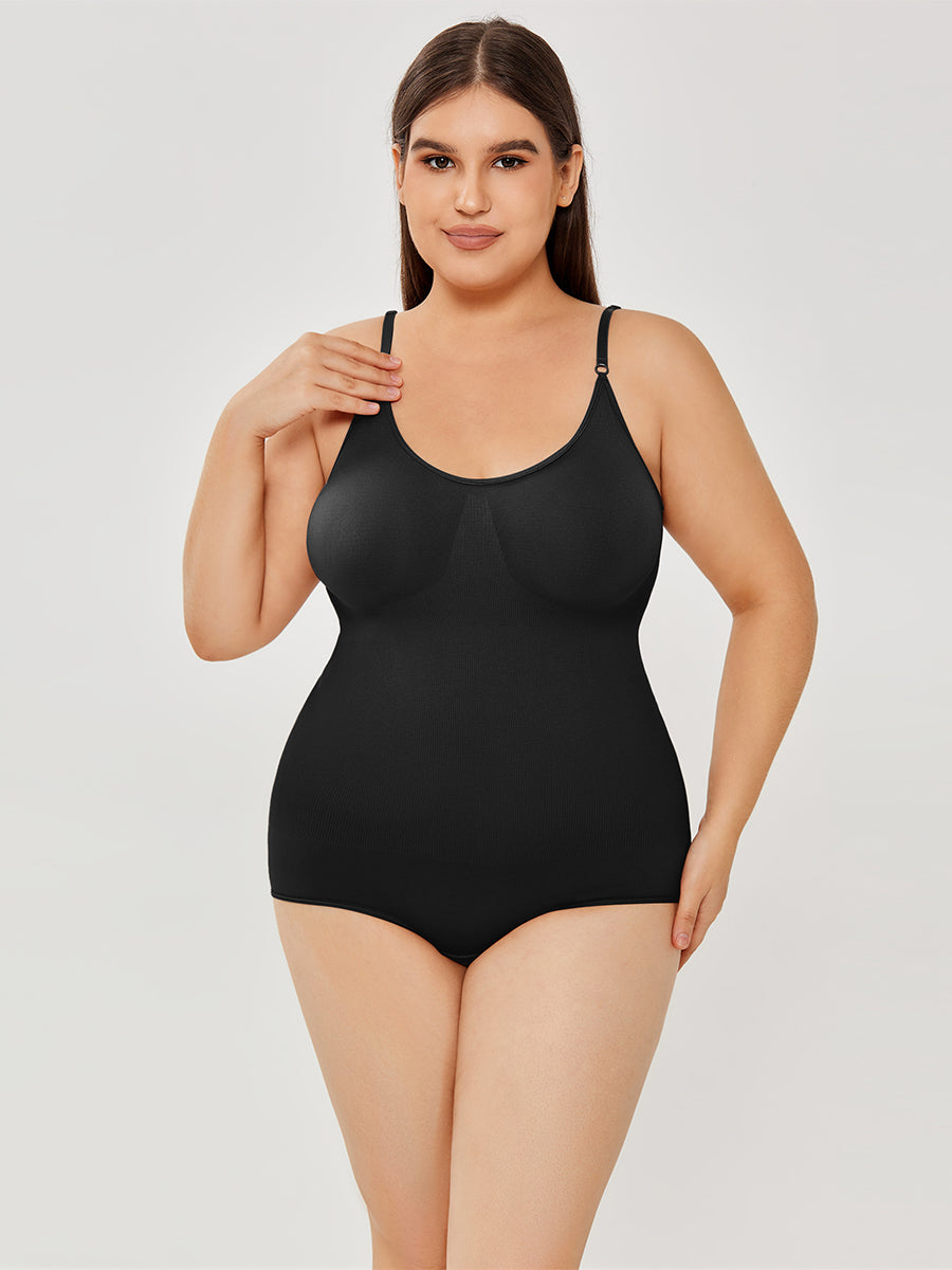 Women's Full Bust Tummy Control Bodysuit – Seamless Shapewear for a Sleek Silhouette