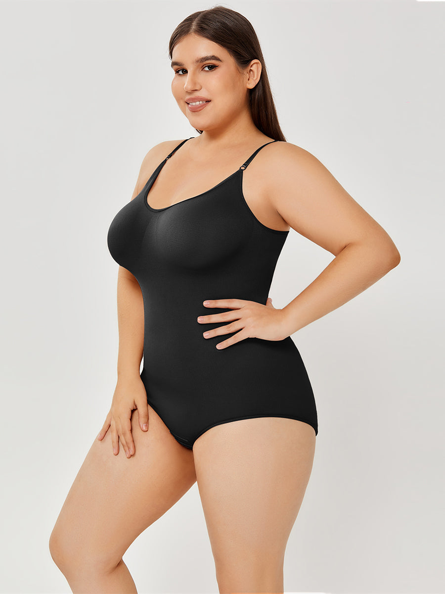 Women's Full Bust Tummy Control Bodysuit – Seamless Shapewear for a Sleek Silhouette