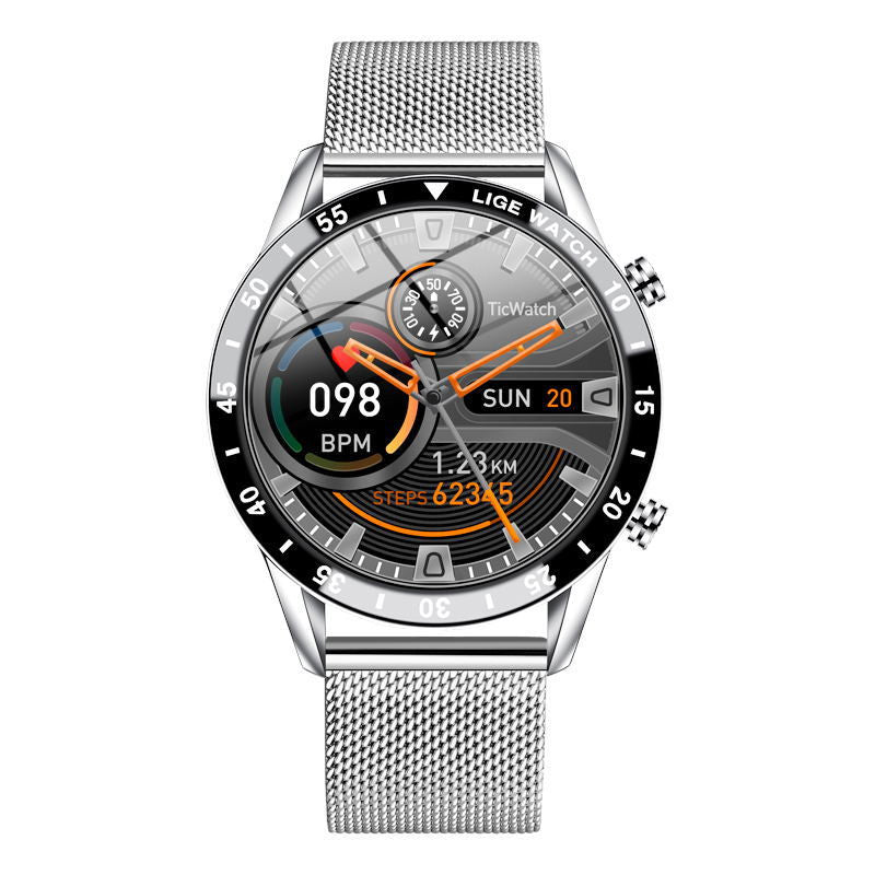 Multifunctional Bluetooth Smart Watch – Sports Design with Activity & Health Monitoring, Waterproof
