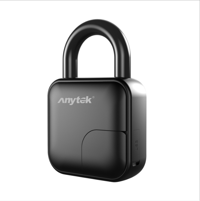 ANYTEK L3 Waterproof Smart Fingerprint Padlock – Keyless Biometric Security Lock