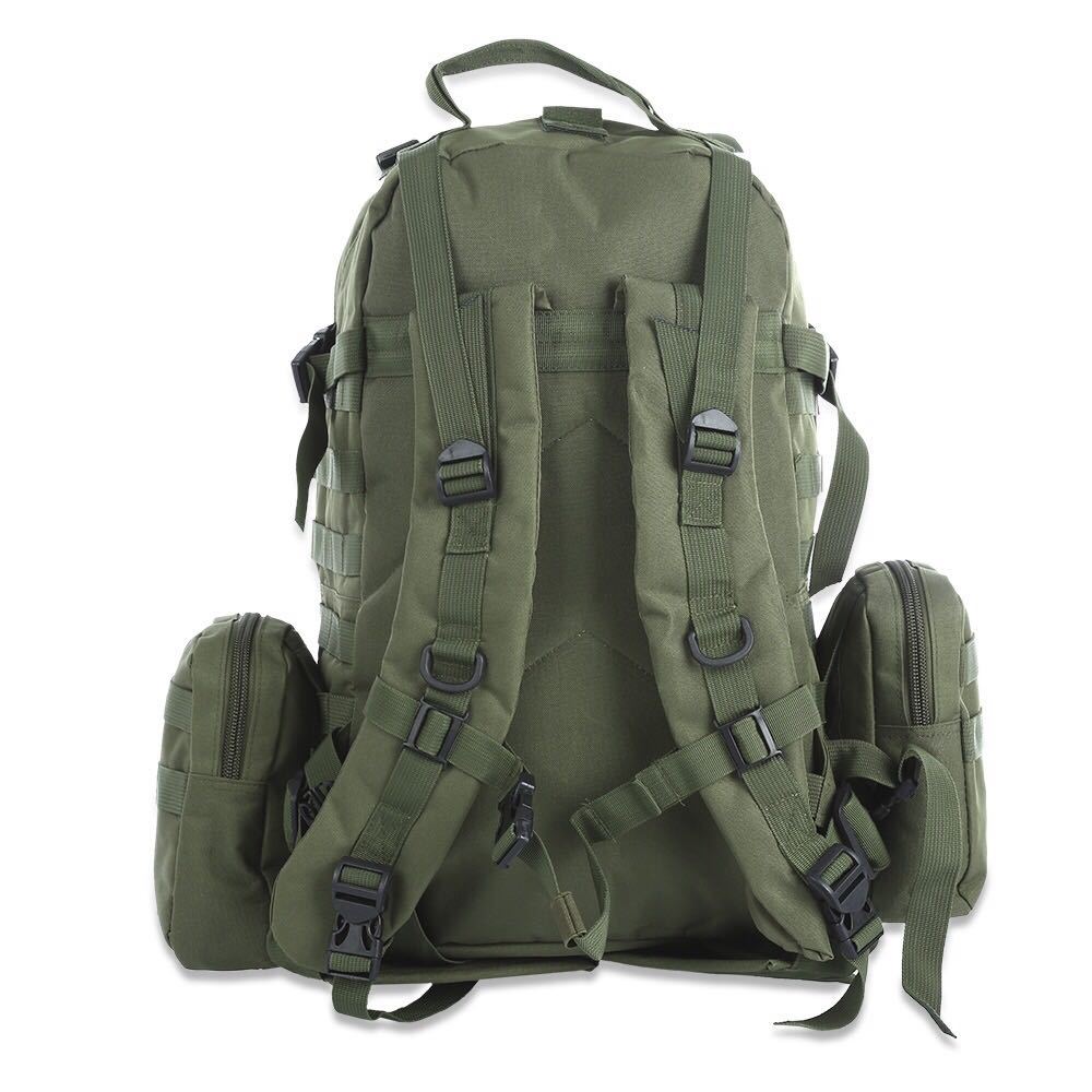 50L Tactical Outdoor Backpack – Waterproof MOLLE Military Rucksack for Camping, Hiking & Travel