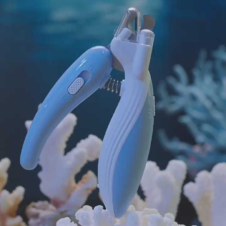 LED Pet Nail Clipper & Electric Grinder – Safe Precision Trimming Tool for Dogs, Cats & Small Pets